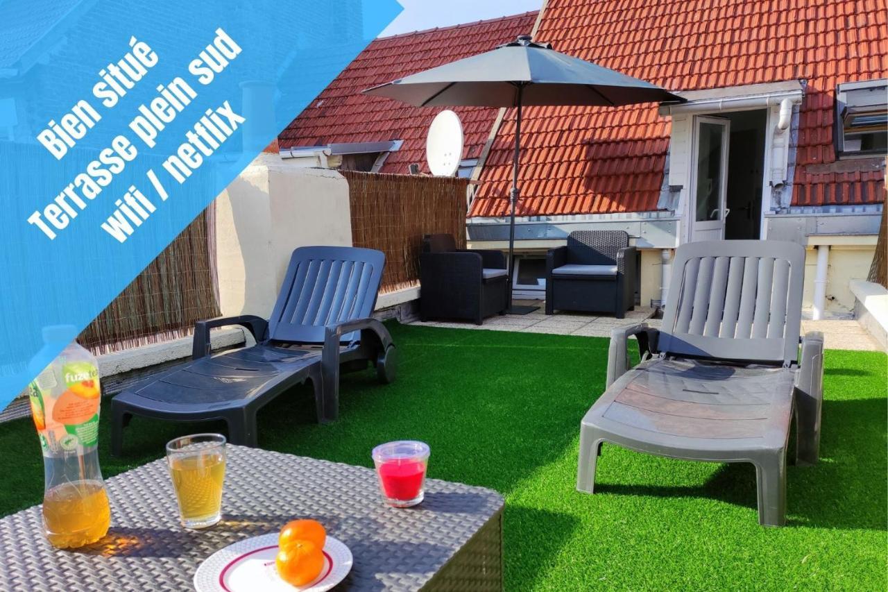 Joli Petit T2 Terrasse Proche Du Phare Apartment กาเลส์ ภายนอก รูปภาพ